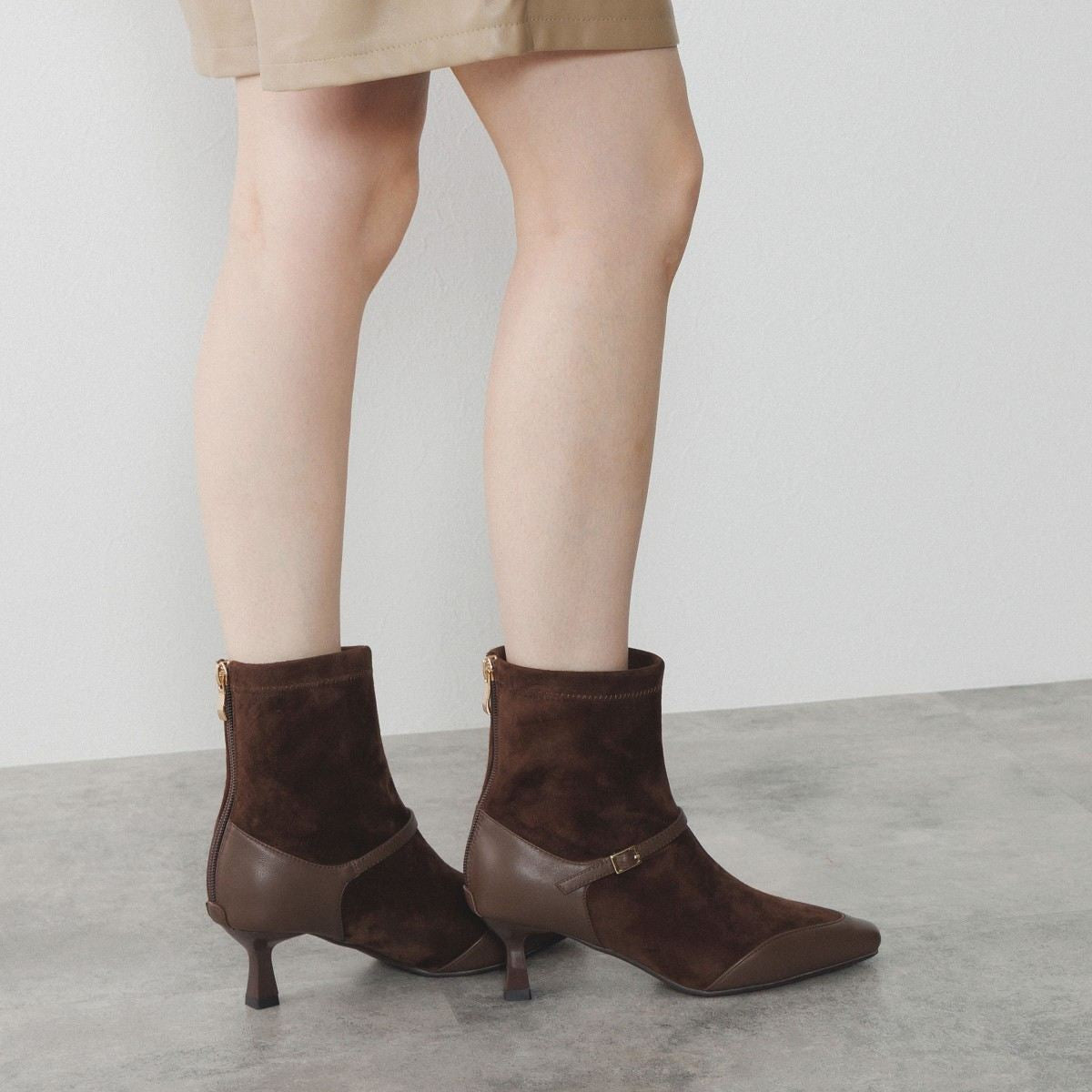 【25AW】ベルトデザインブーツ/554409