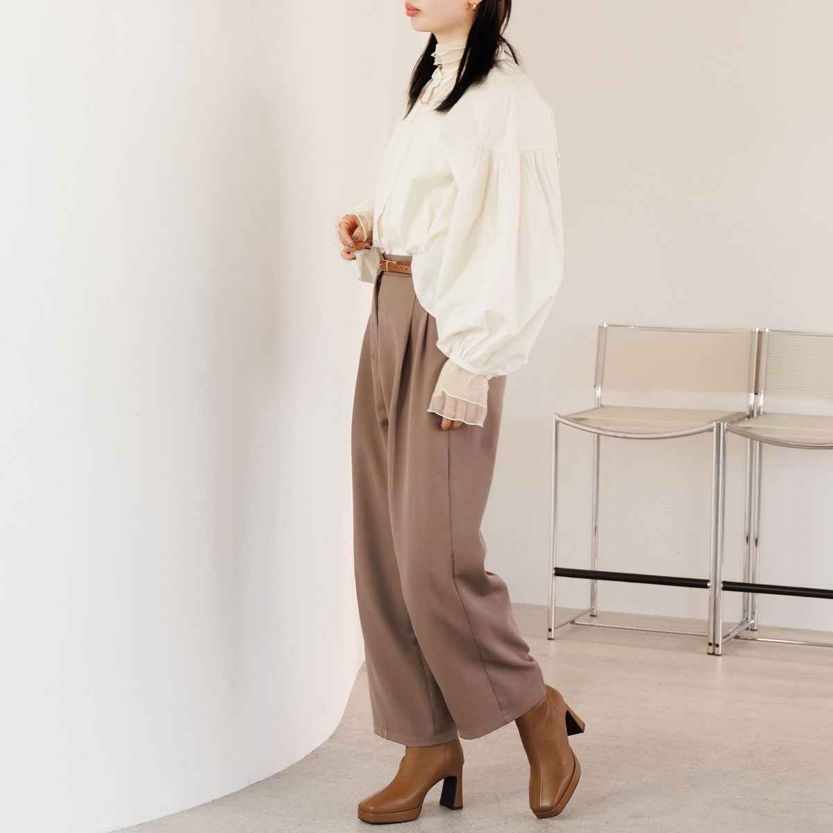 再値下げ】プラットフォームブーツ/554413