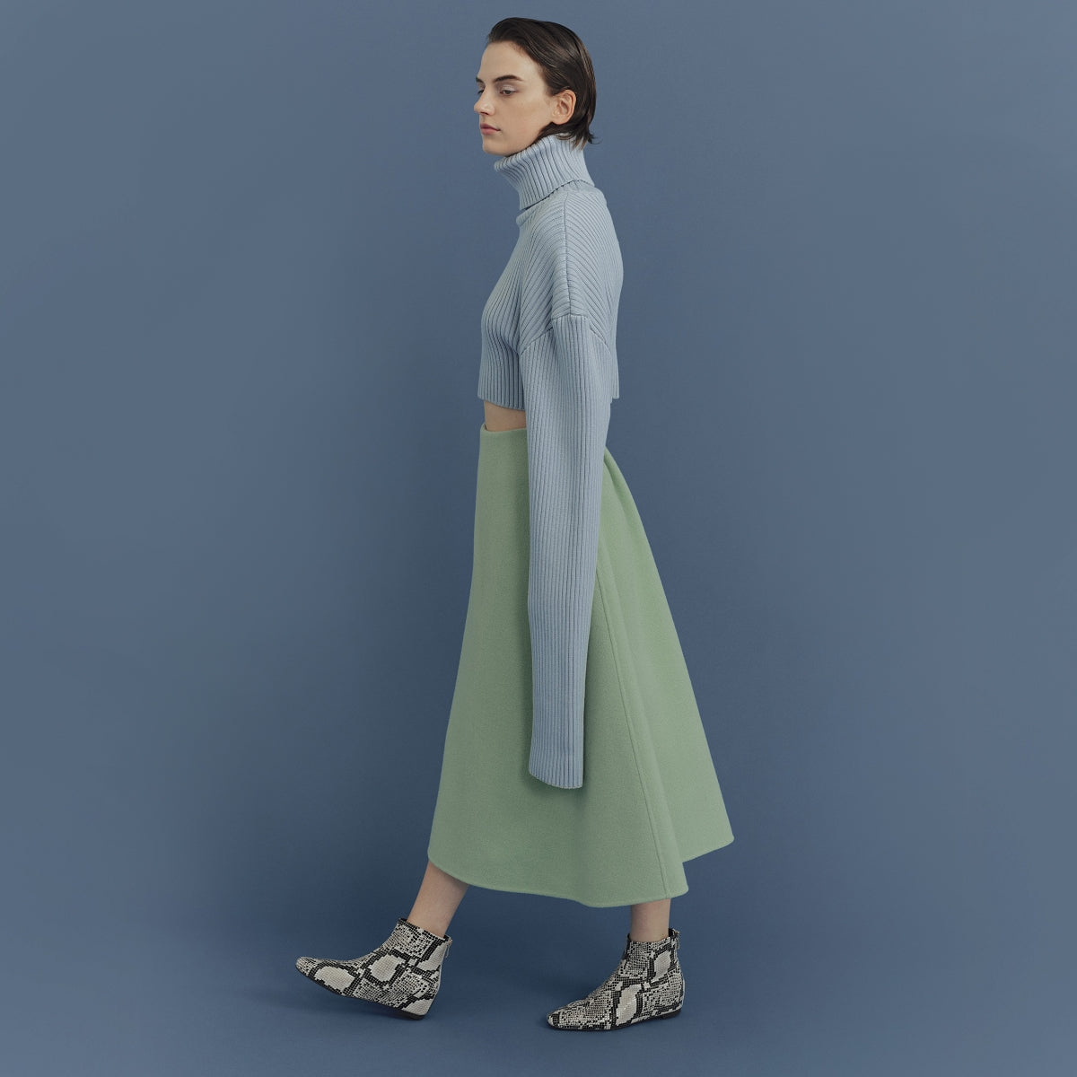 【25AW】インヒールショートブーツ/554416