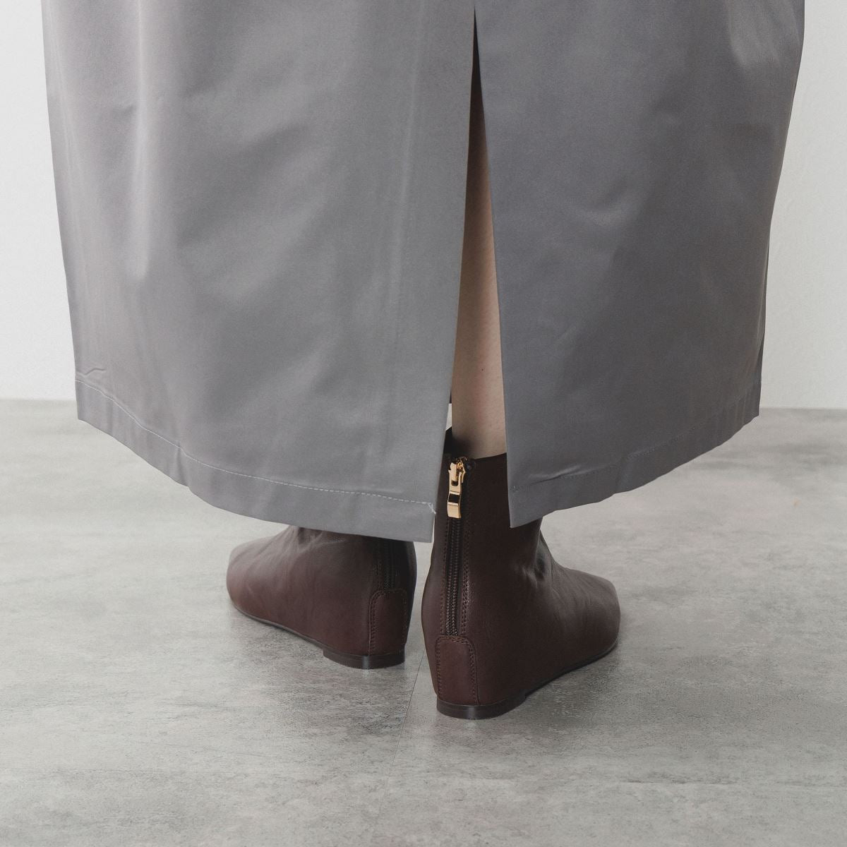 ビーツ 25AW】スクエアトゥヒールショートブーツ/554412