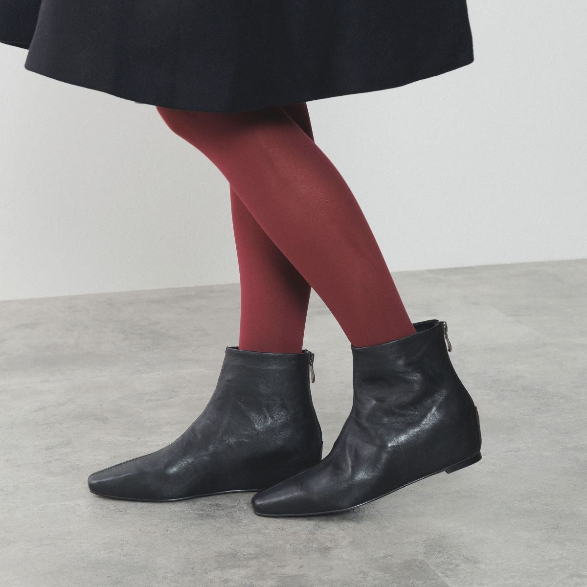 【25AW】インヒールショートブーツ/554416