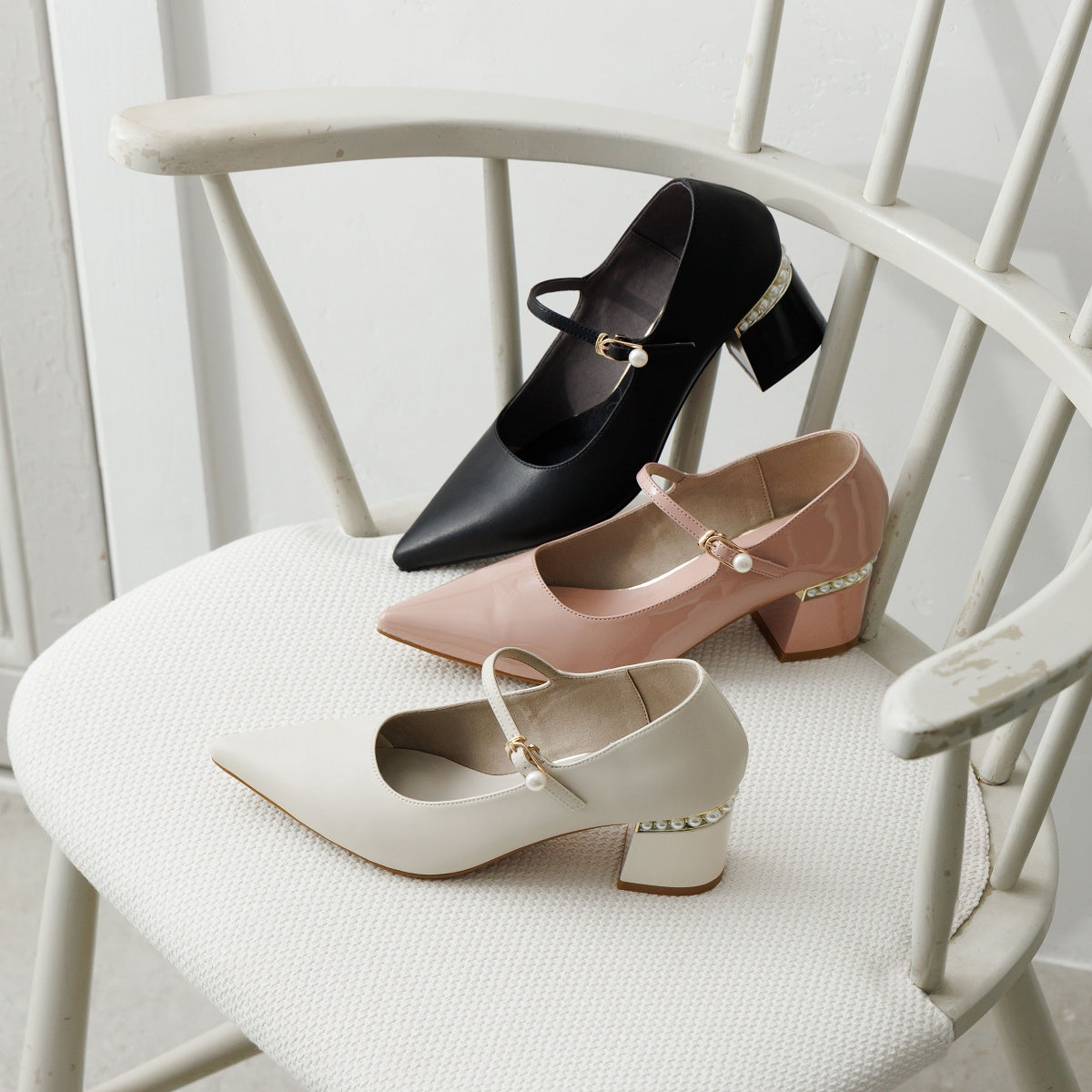 【26SS】パールアクセントメリージェーン/564101