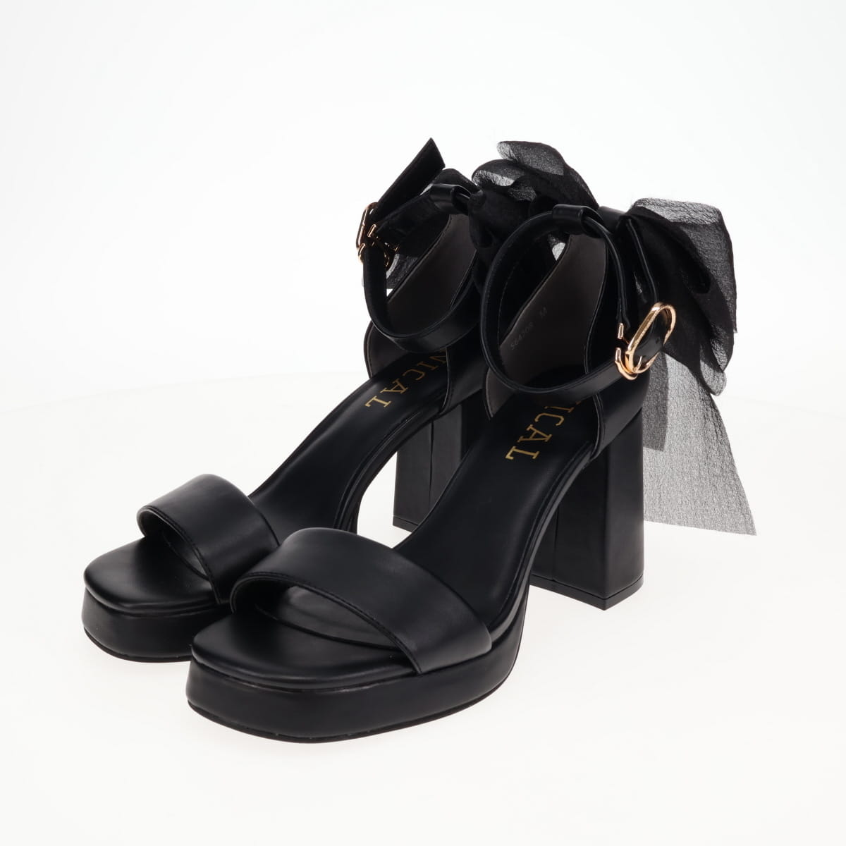 【26SS】2WAYバックリボンアンクルストラップサンダル/564208