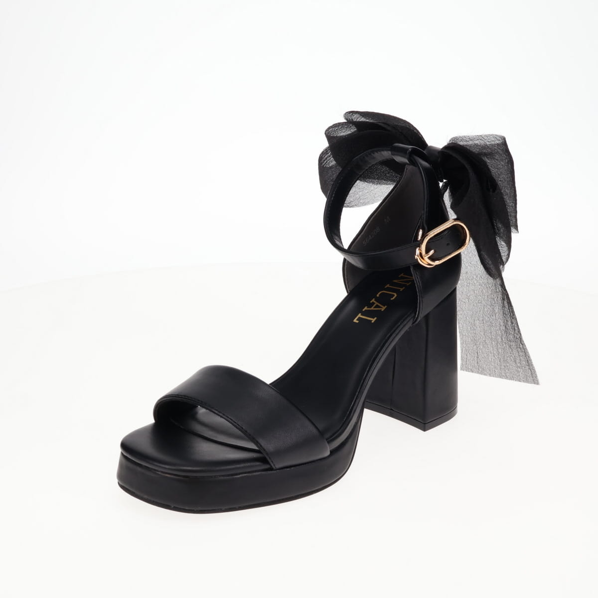 【26SS】2WAYバックリボンアンクルストラップサンダル/564208