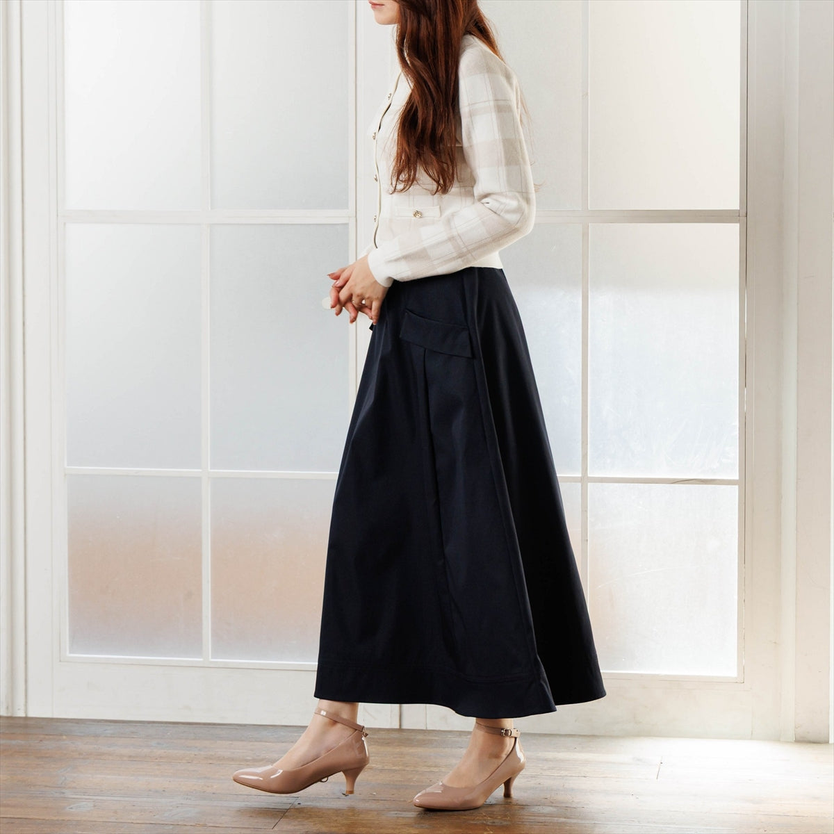 【26AW】ビジューストラップ 3WAYパンプス/564301