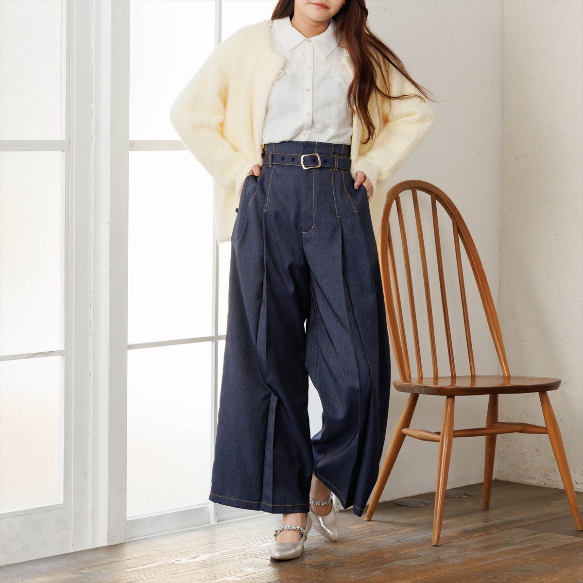 【26AW】ビジューストラップ 3WAYパンプス/564301
