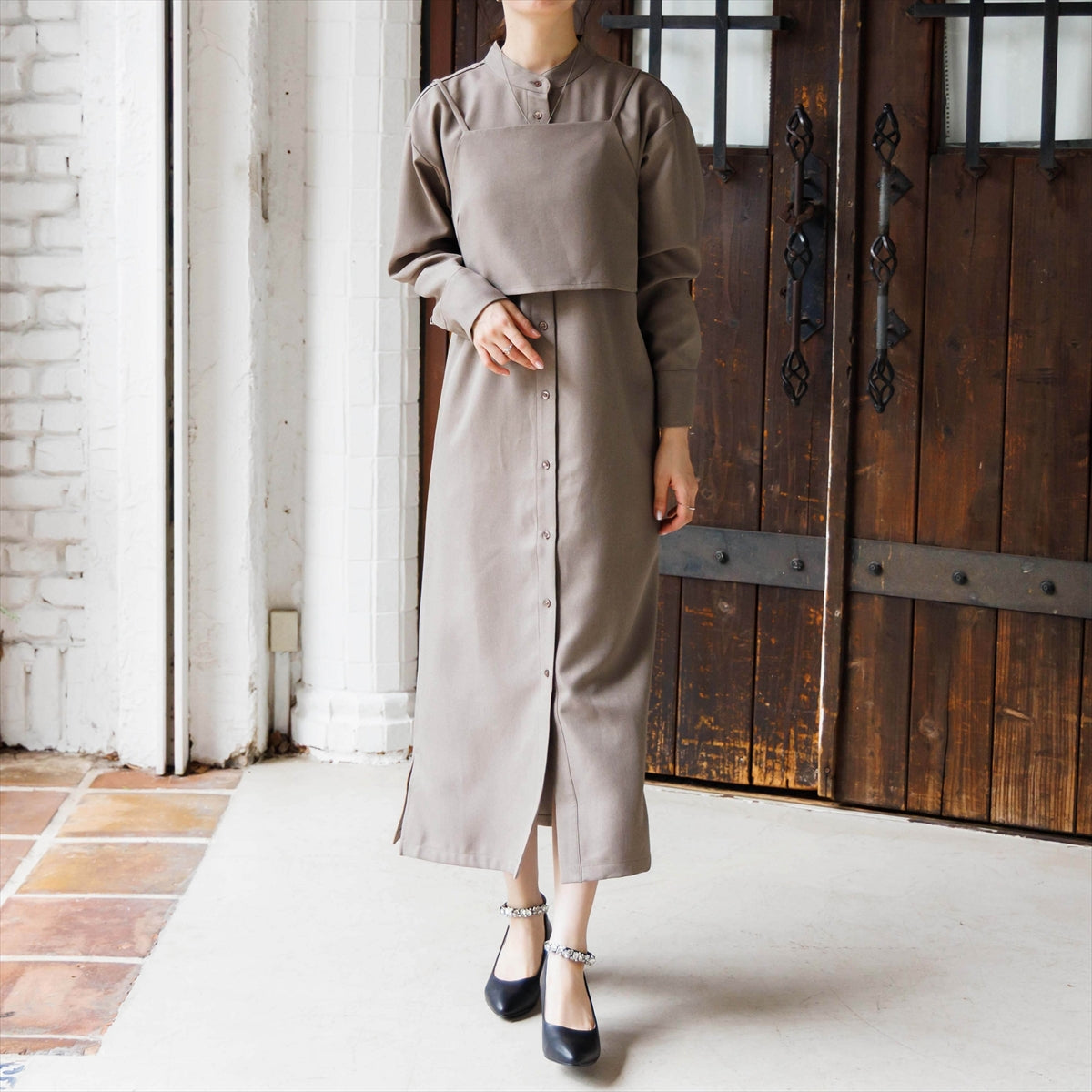 【26AW】ビジューストラップ 3WAYパンプス/564301