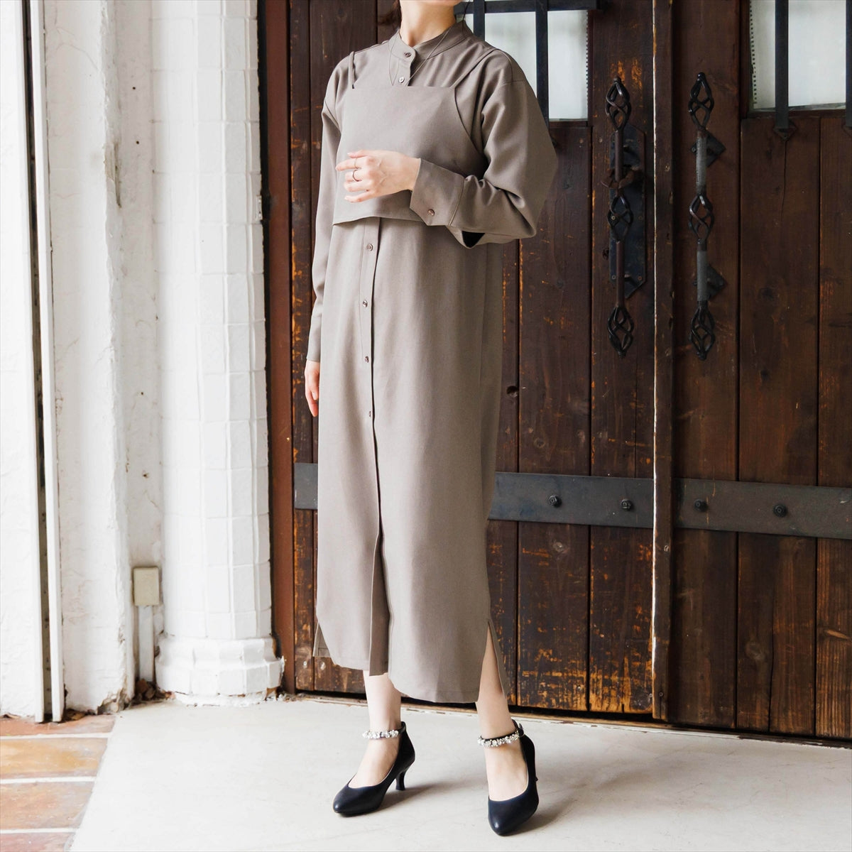【26AW】ビジューストラップ 3WAYパンプス/564301