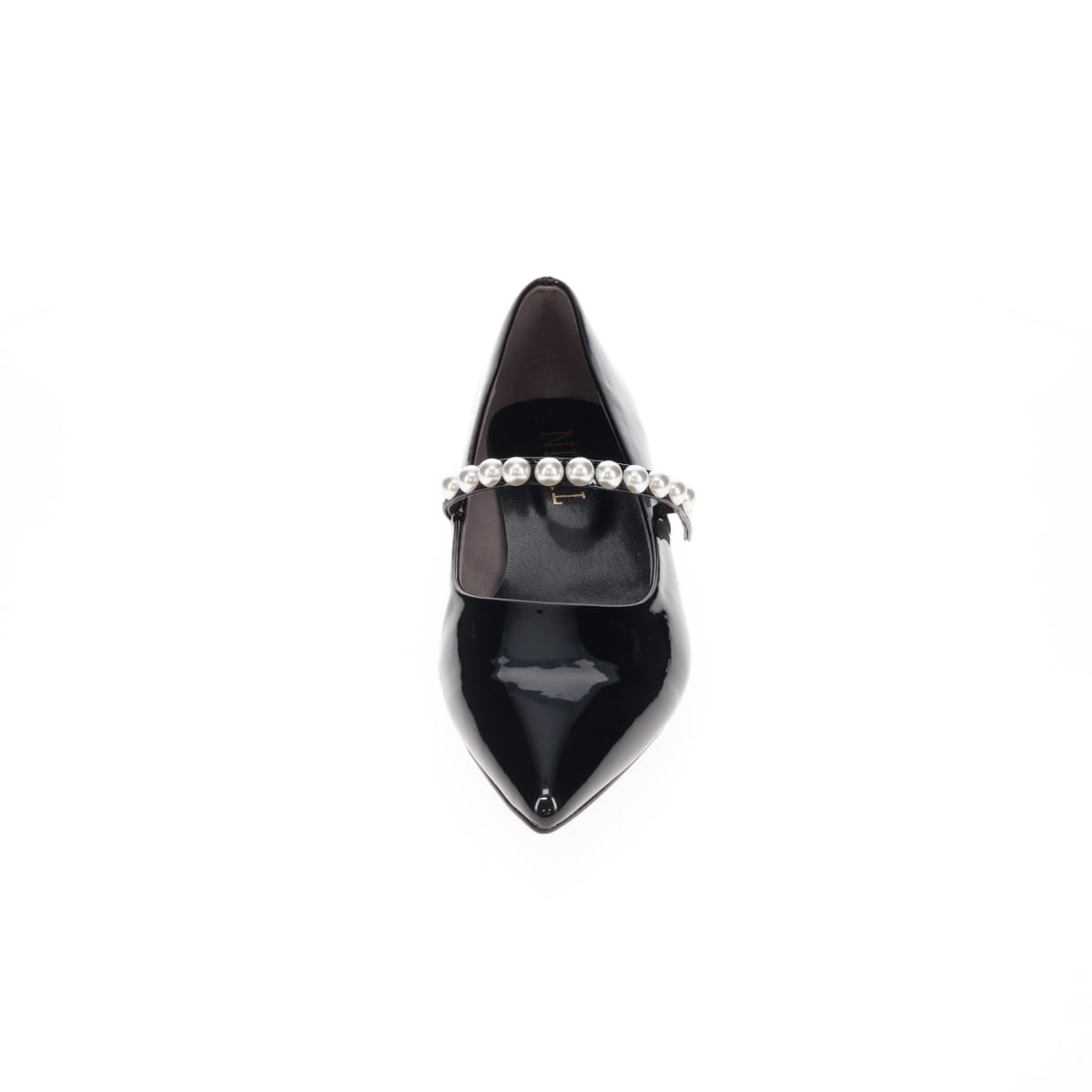 《予約／9月中旬入荷予定》【26AW】パールストラップパンプス/564304