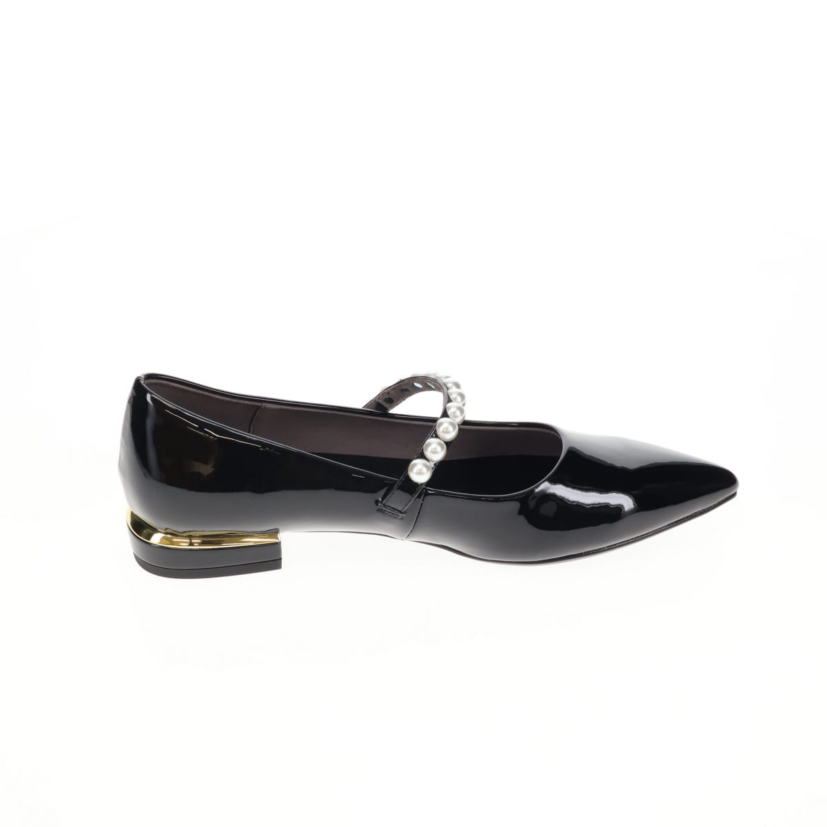 《予約／9月中旬入荷予定》【26AW】パールストラップパンプス/564304