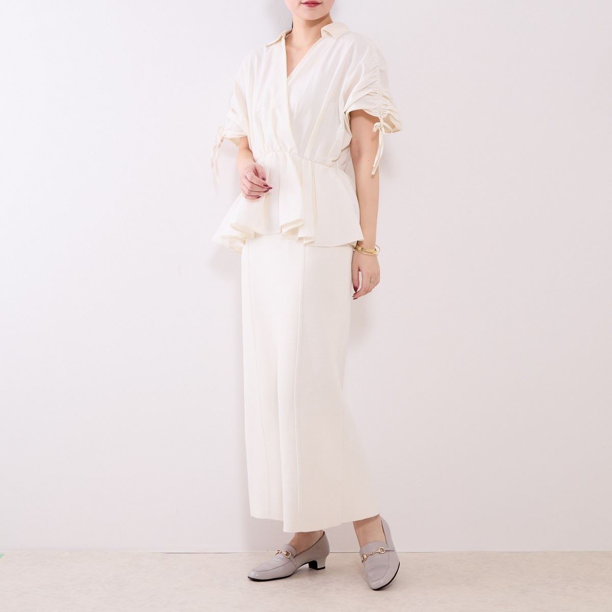SALE】ビットデザインヒールローファー/705003