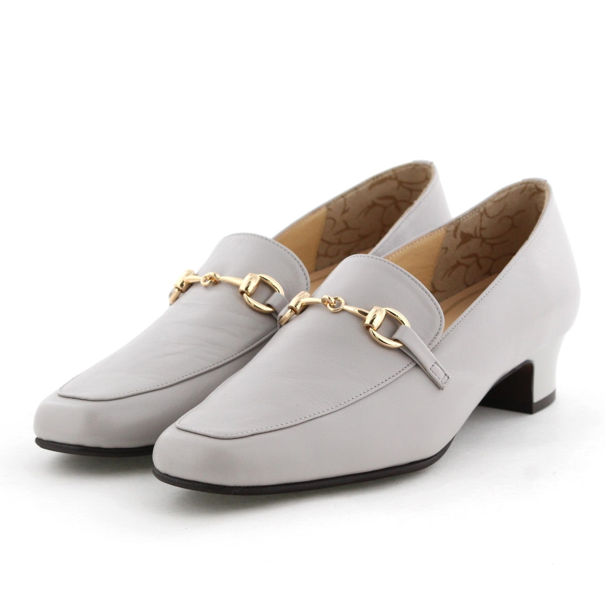 SALE】ビットデザインヒールローファー/705003