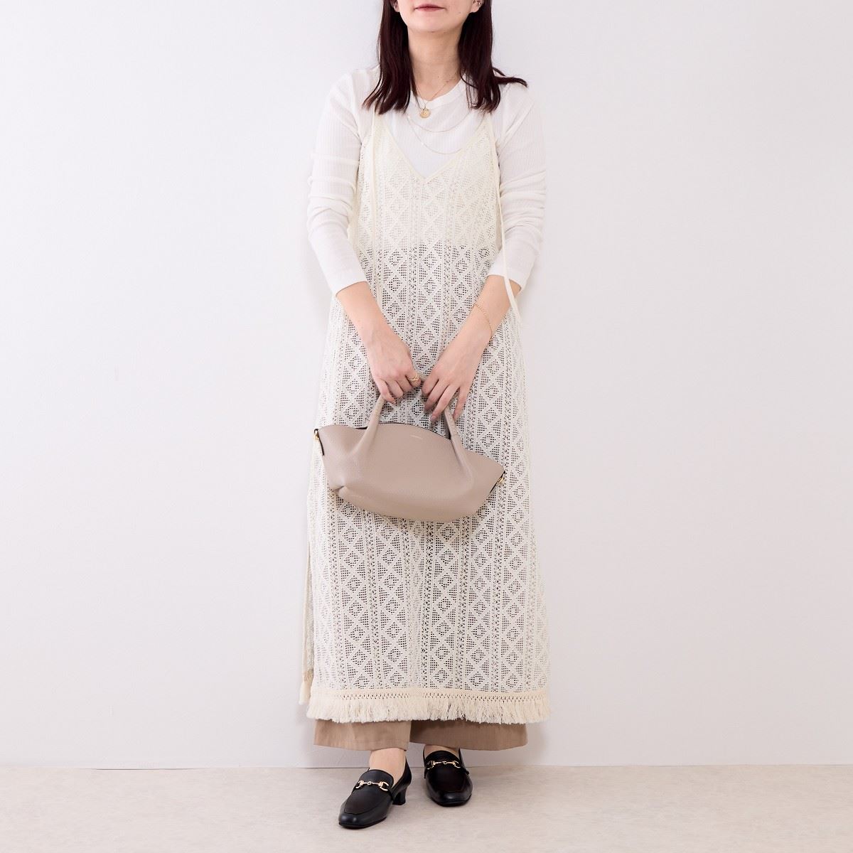 《一部予約/10月上旬頃入荷予定》【25AW】【快適ウォークパンプス】ビットデザインヒールローファー/605003