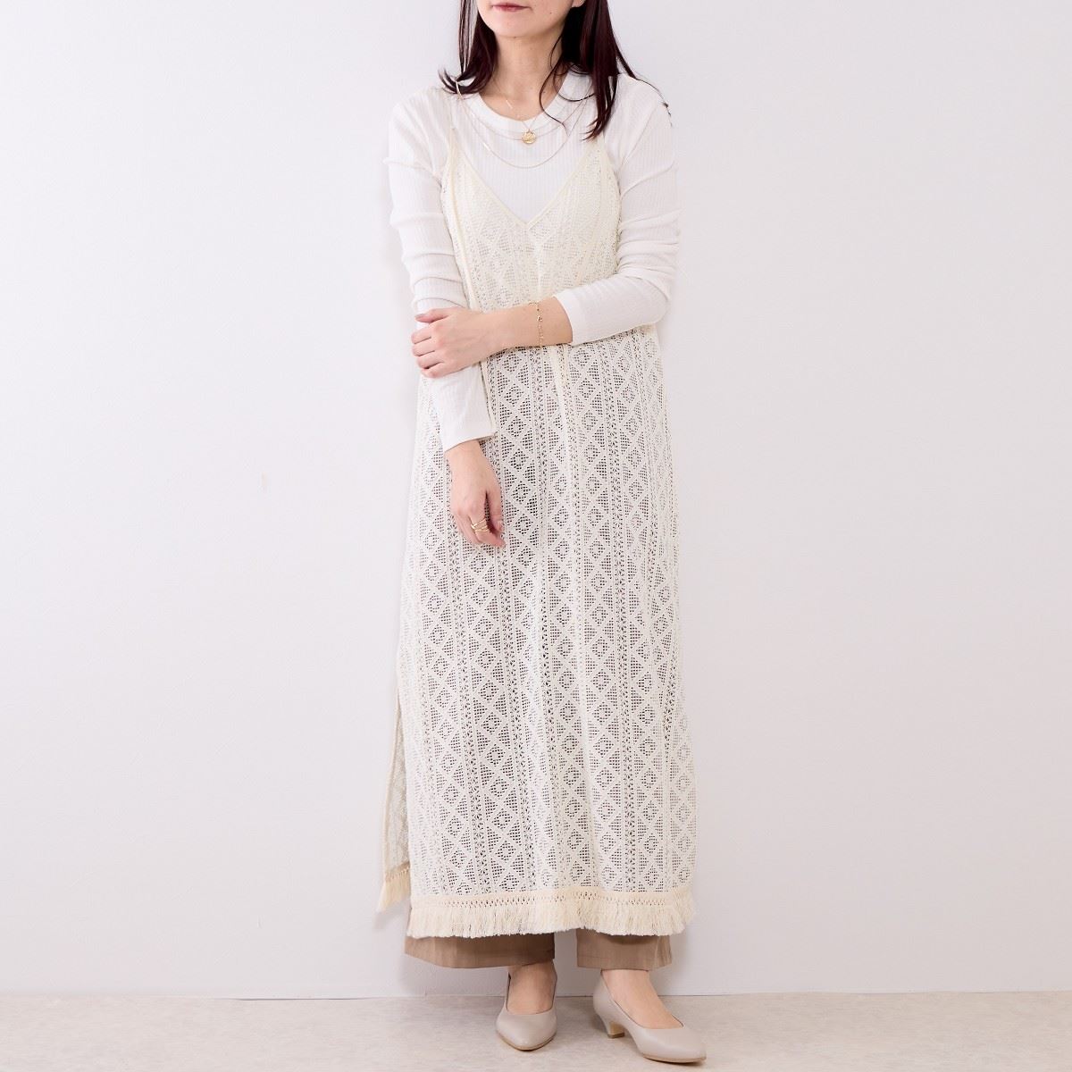 【SALE】【快適ウォークパンプス】ソフトポインテッドトゥパンプス/705004