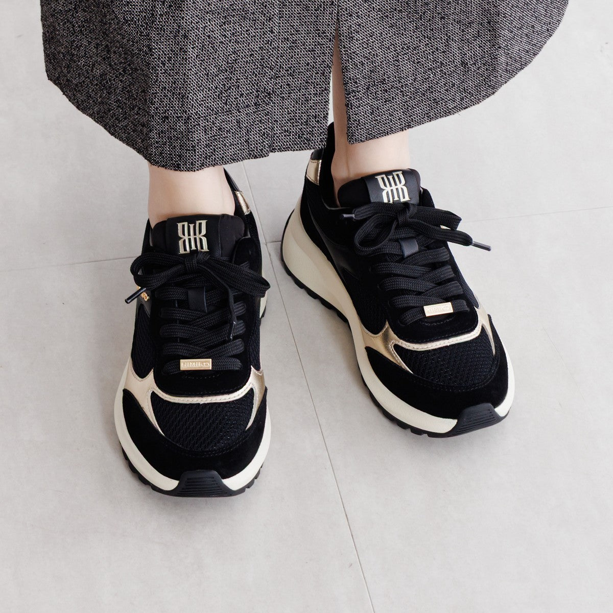 【25AW】コンビデザインスニーカー/607005