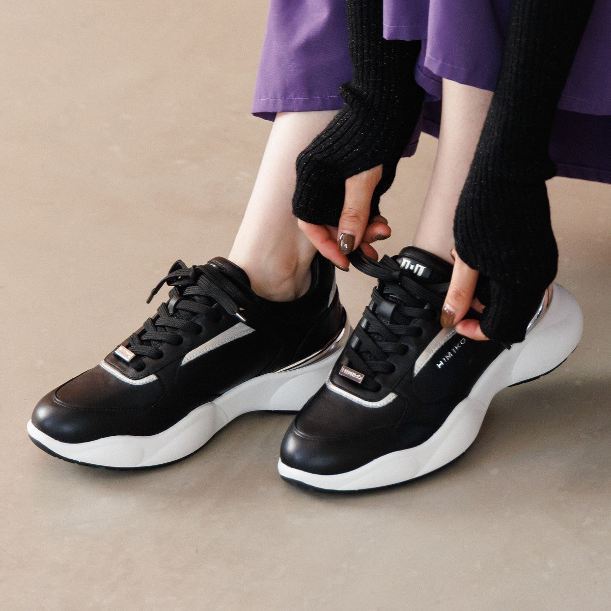 25AW】ボリュームソールスニーカー/607006