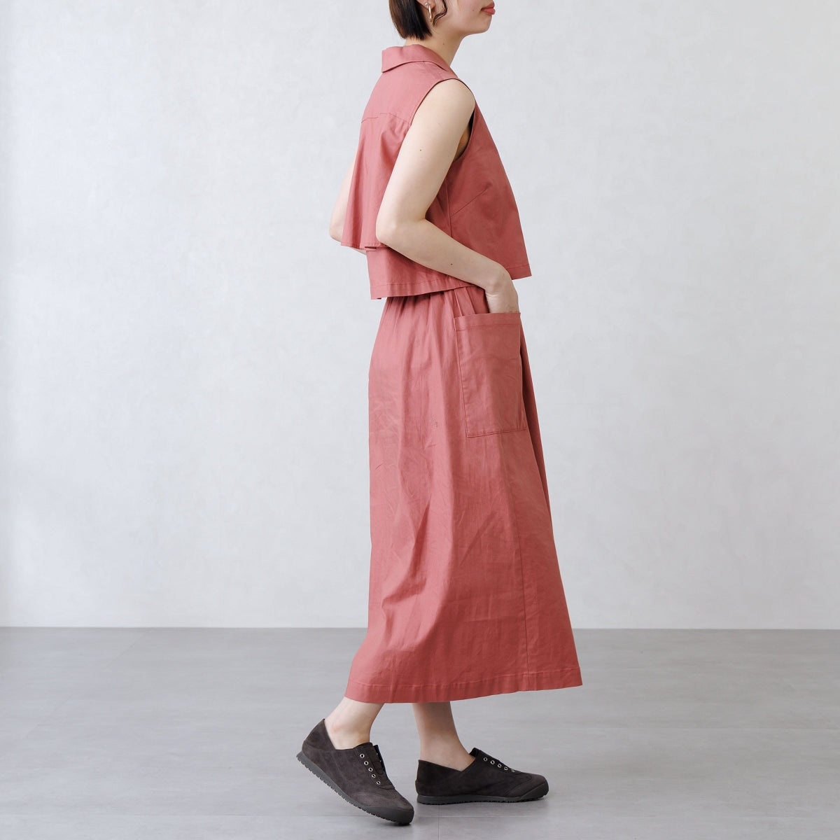 【26AW】レースレススリッポンスニーカー/607007