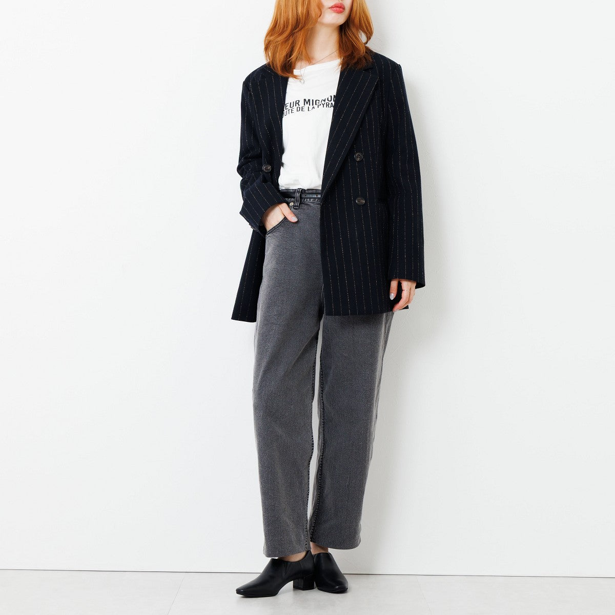 25AW新色】ペイズリー型押しヒールソフトバブーシュ/621312