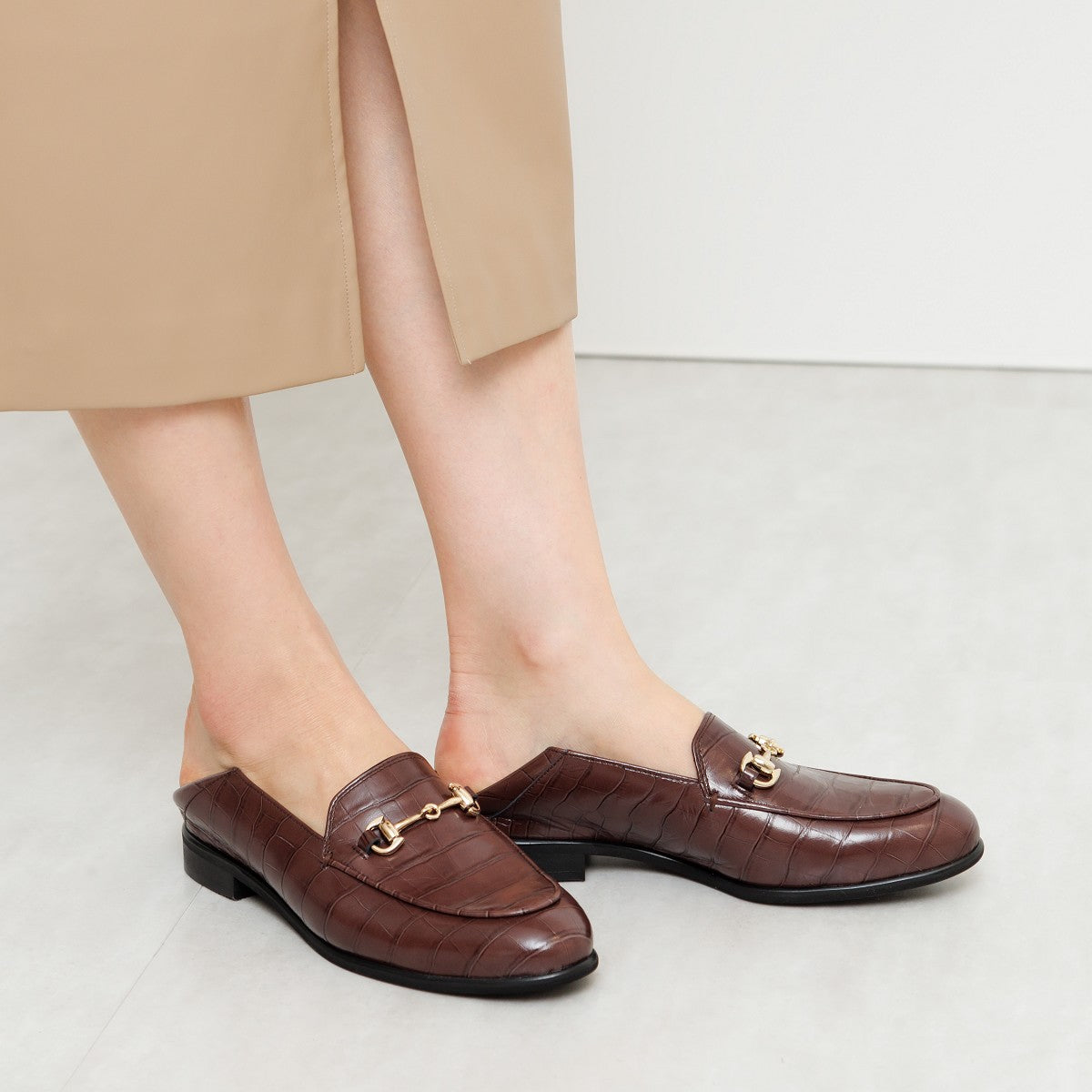 【SALE】バブーシュビットローファー/631104