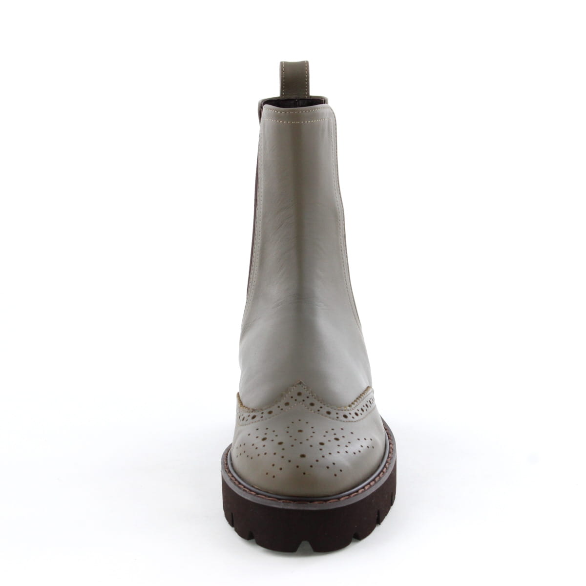 【SALE】メダリオンサイドゴアトラックソールブーツ/631406