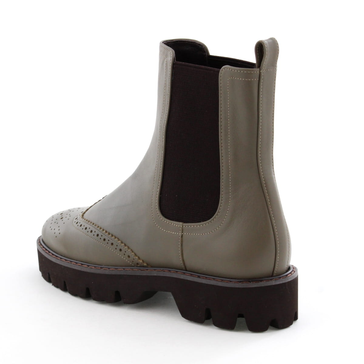 【SALE】メダリオンサイドゴアトラックソールブーツ/631406