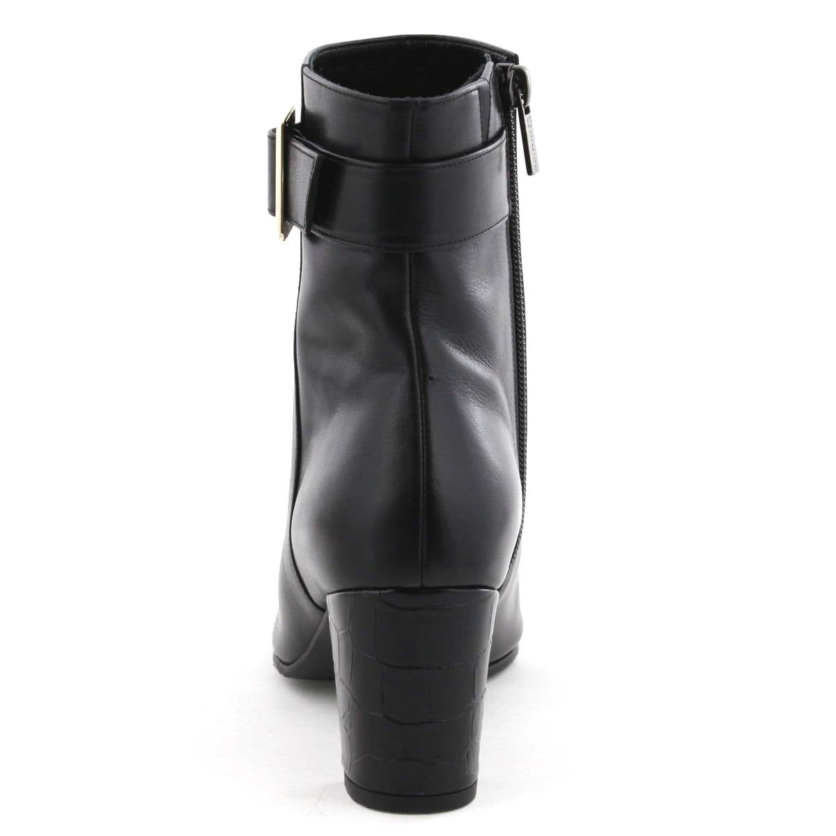 【SALE】ベルトバックルヒールブーツ/631410