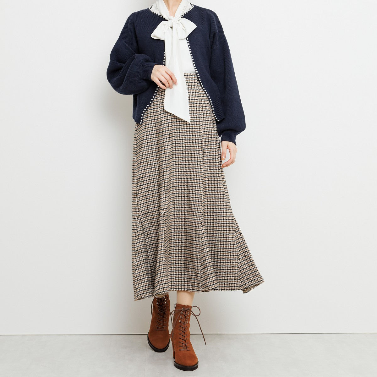 【SALE】プラットフォームレースアップブーツ/631415