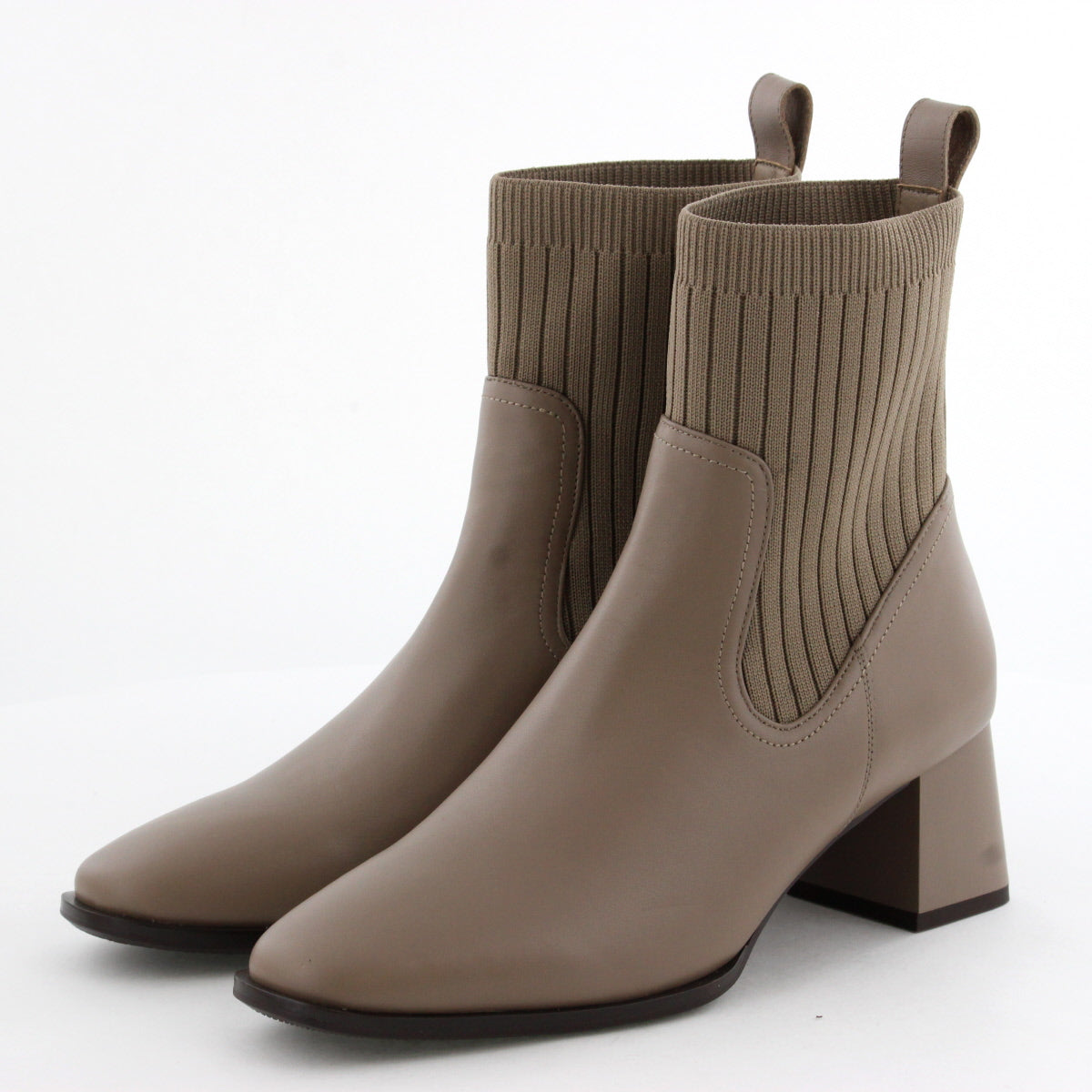 【SALE】リブニットブーツ/631419