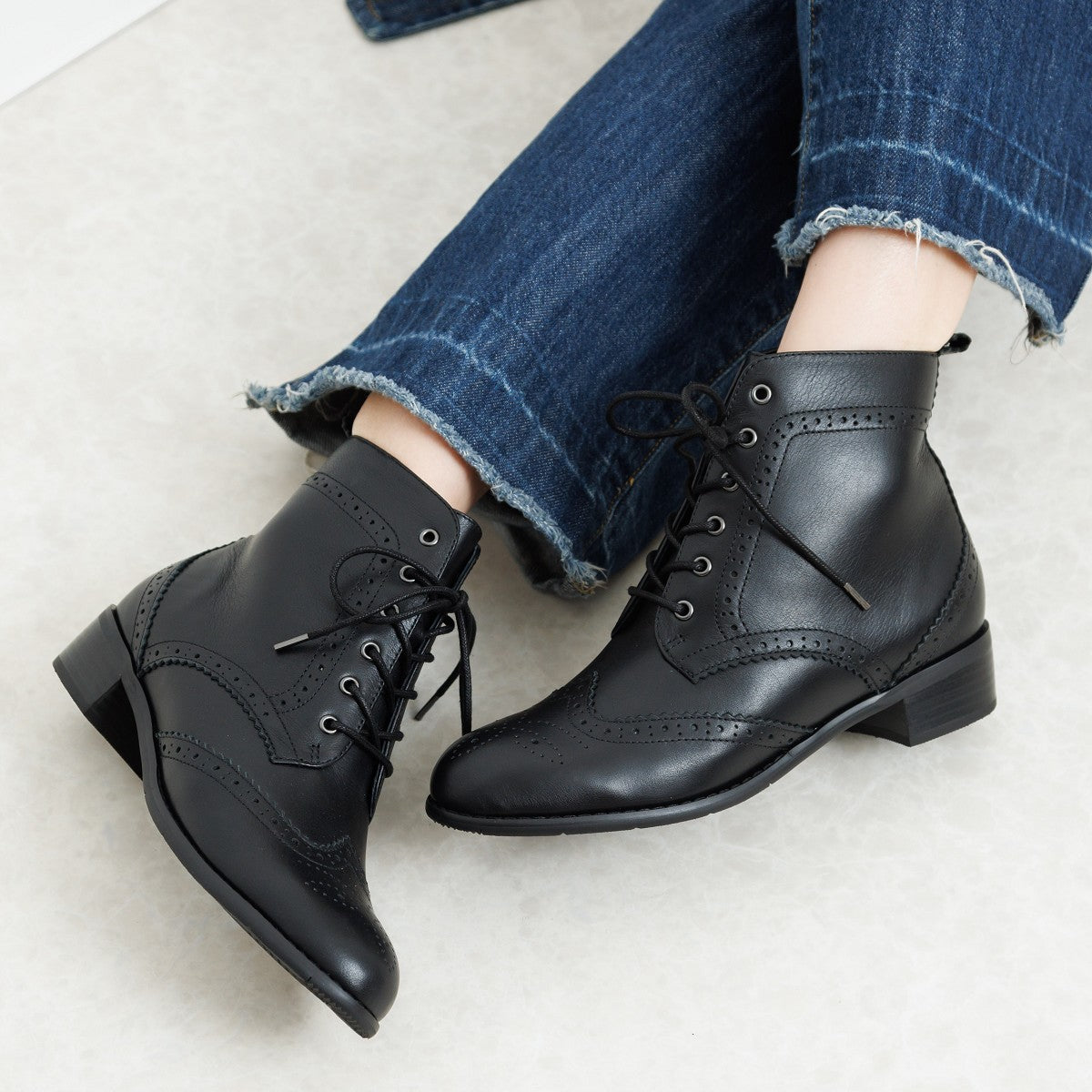 【SALE】レースアップブーツ/633402