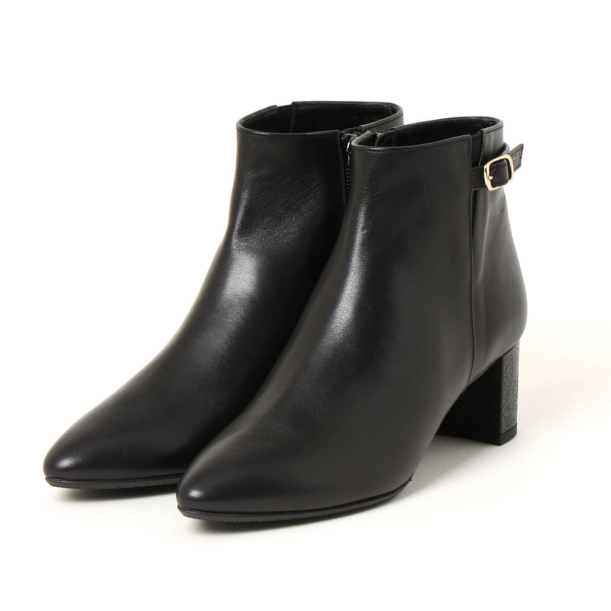 【SALE】５cmヒールベルトデザインブーツ/633404