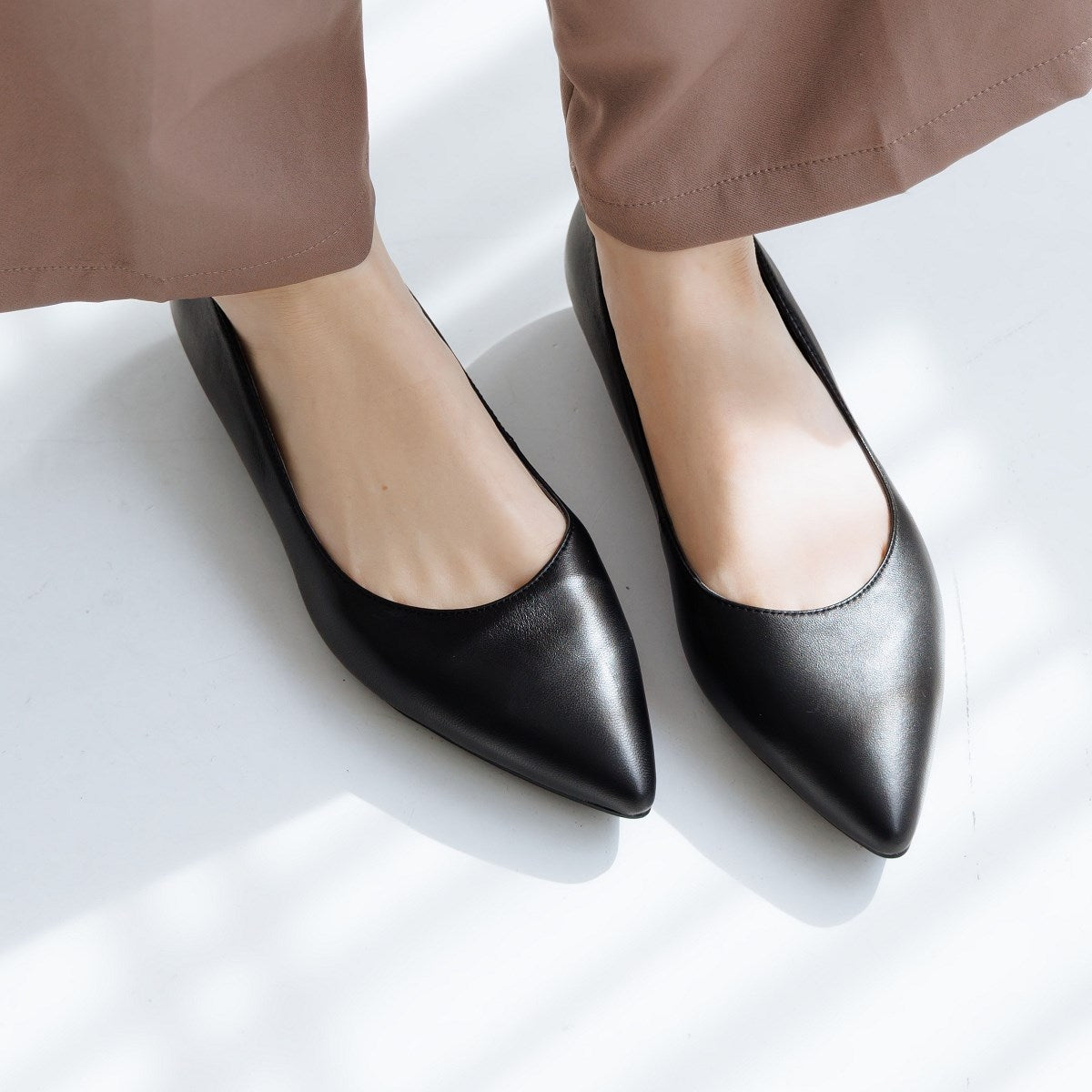 【WEB限定デザイン】ローヒールパンプス/640001