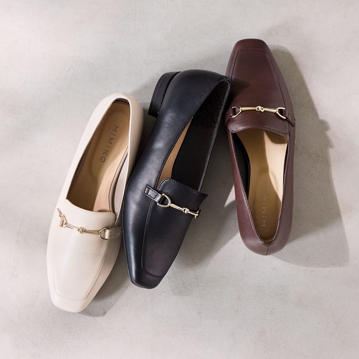 週末限定20%オフ【再入荷／WEB限定デザイン】ビットモチーフローファー/640003