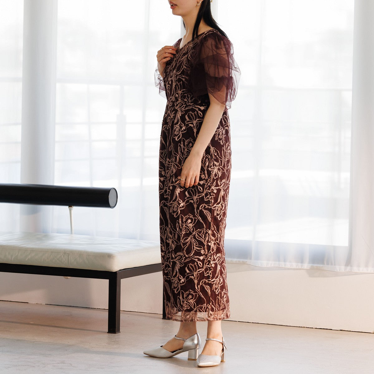 WEB限定デザイン】セパレートストラップパンプス/640010