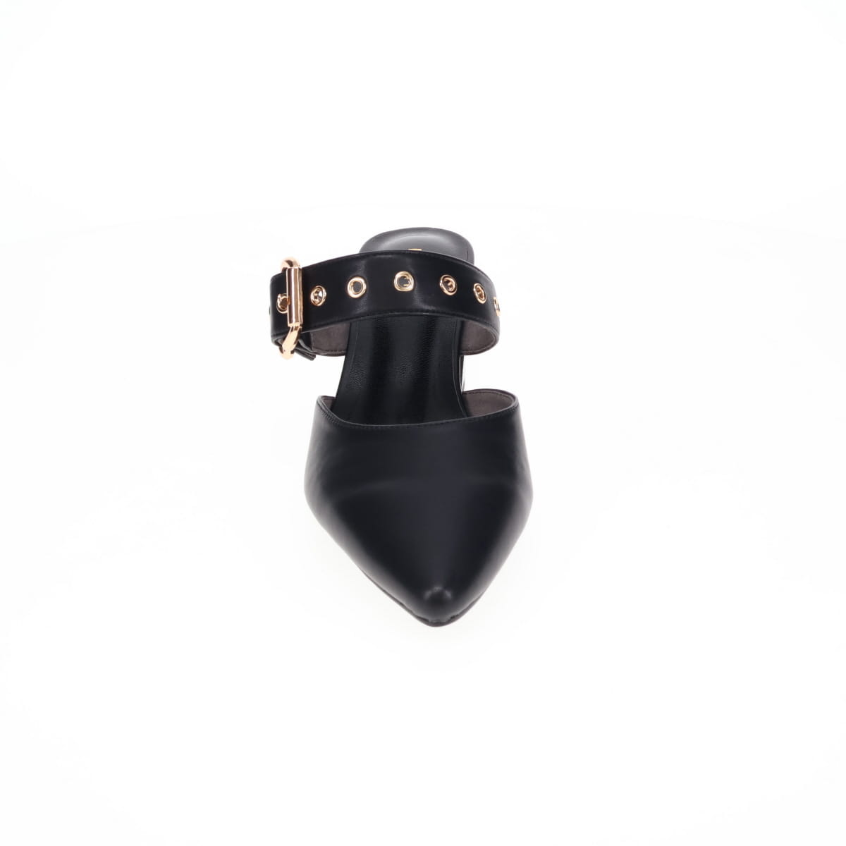 26SS/WEB限定デザイン】メタルアクセントミュールパンプス/640012 26SS/WEB限定デザイン】メタルアクセントミュールパンプス/640012