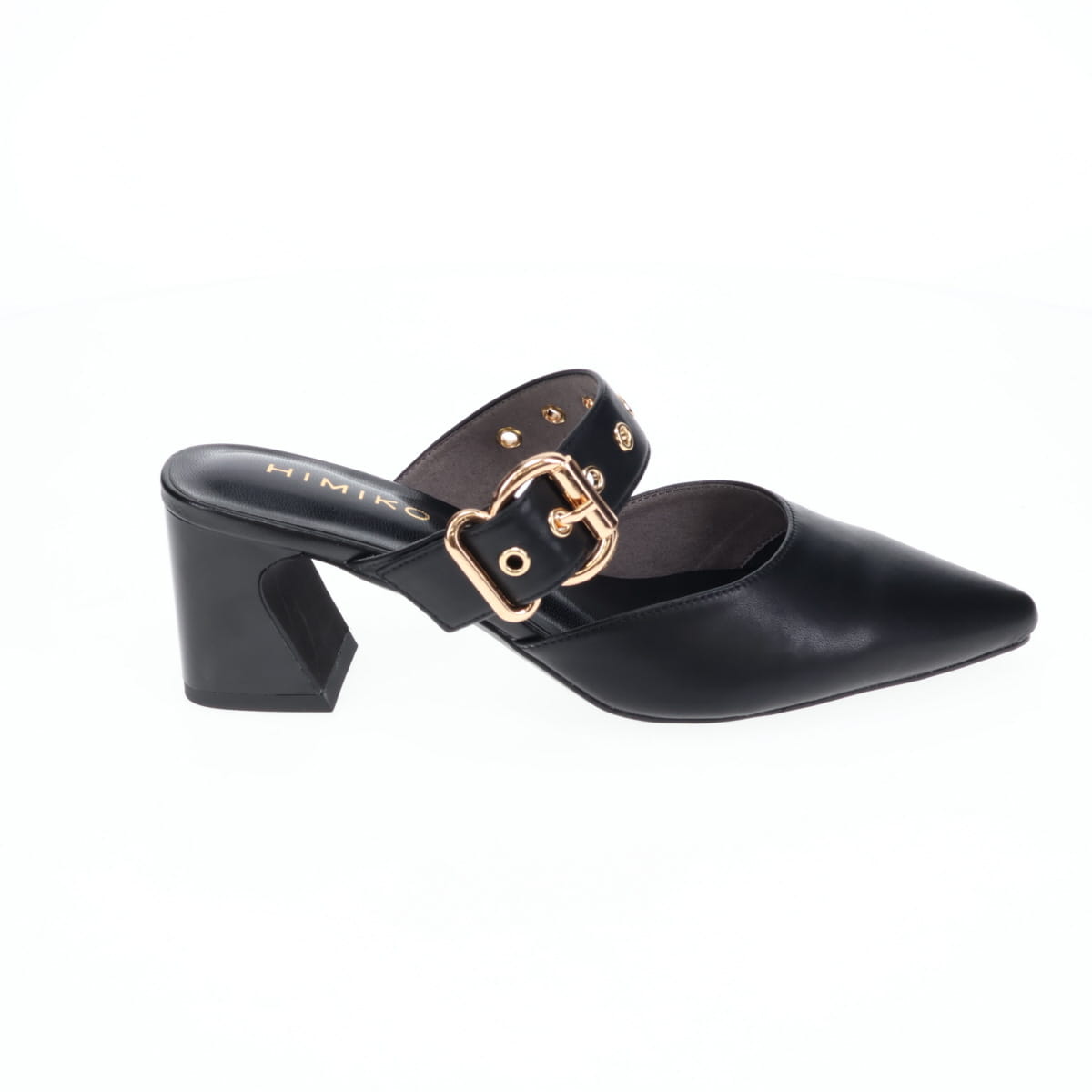 《予約/4月下旬入荷予定》メタルアクセントミュールパンプス/640012