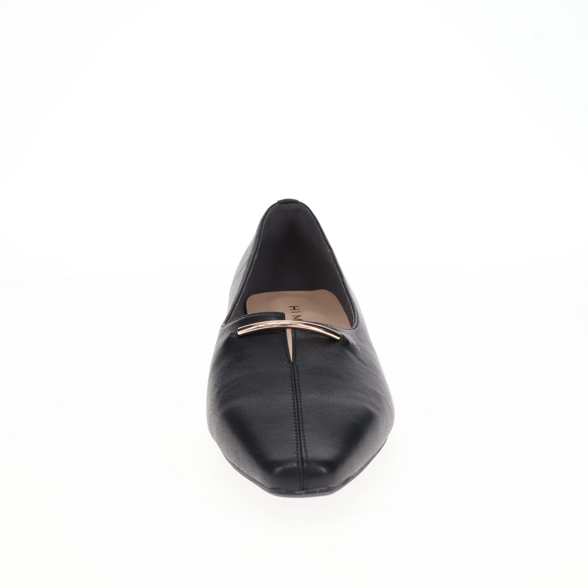 26SS／WEB限定デザイン】メタルバーアクセントパンプス/ 640013