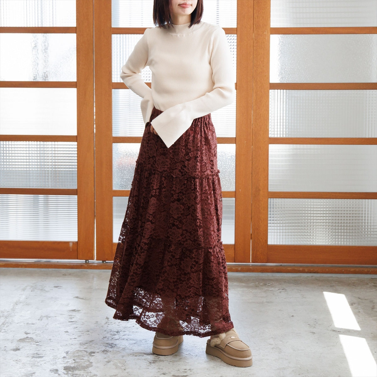 予約／10月下旬入荷予定》【26AW／WEB限定デザイン】ファーデザイン