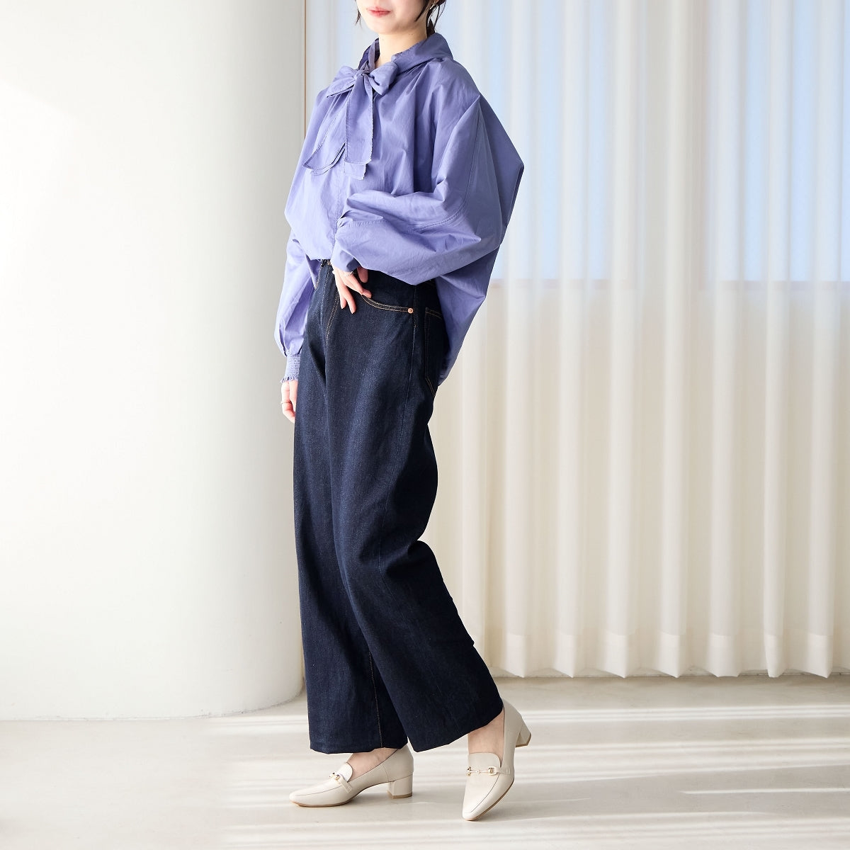 【SALE】ヒールバブーシュビットローファー/641101