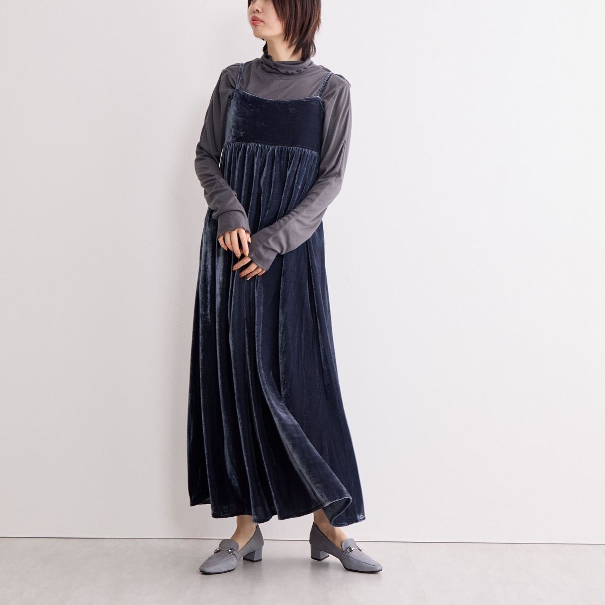 【SALE】ヒールバブーシュビットローファー/641101