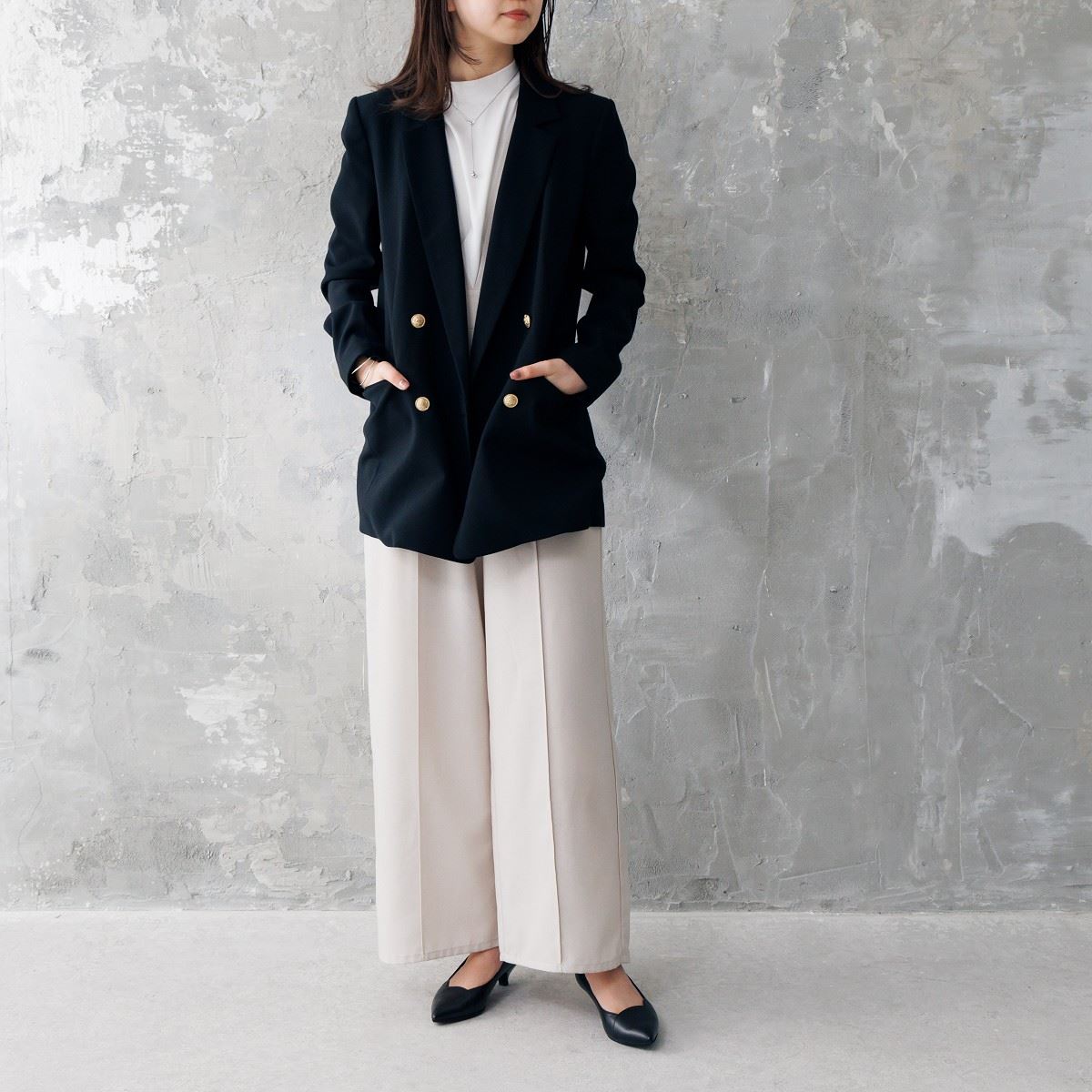 【SALE】フラワーカットパンプス/641103
