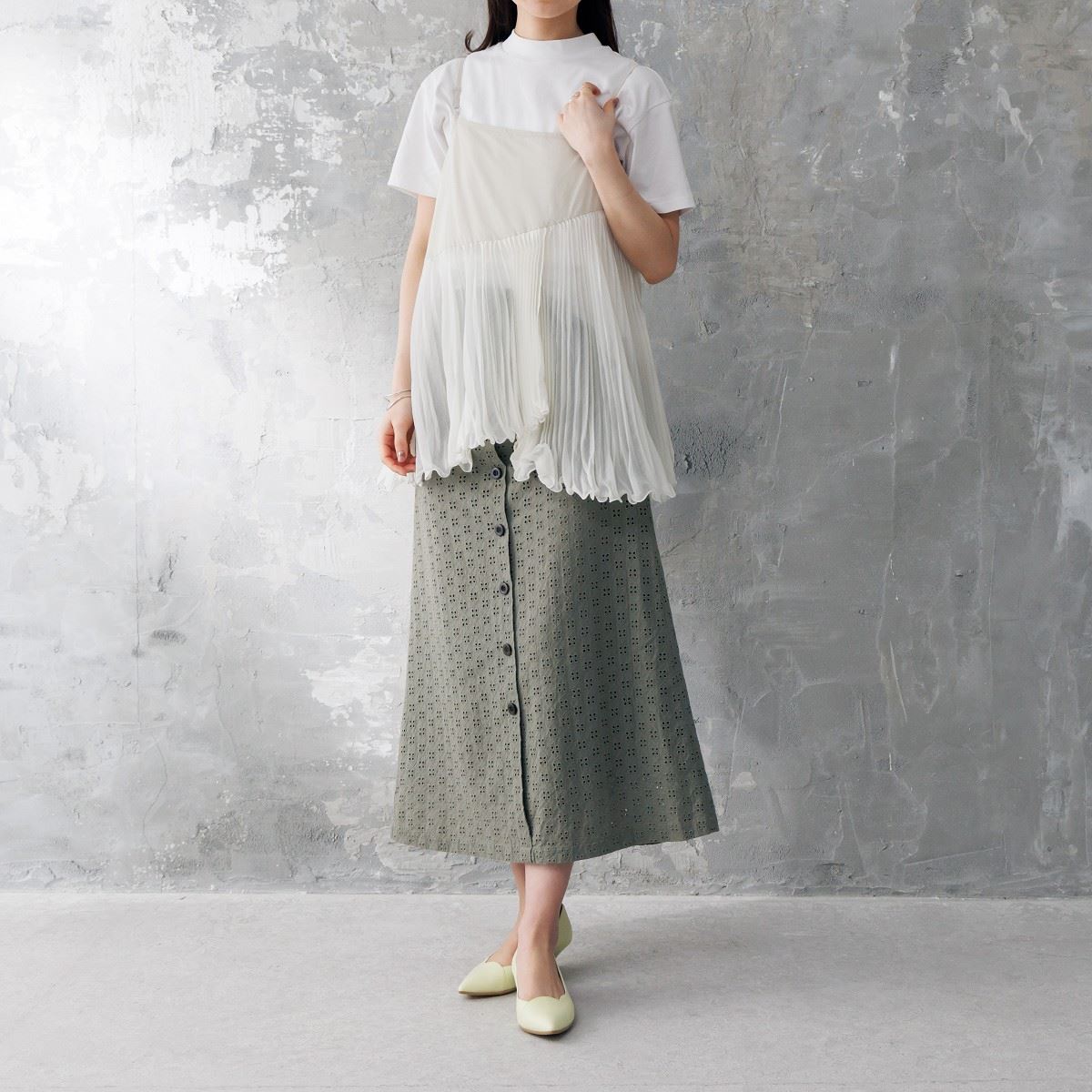 【SALE】フラワーカットパンプス/641103
