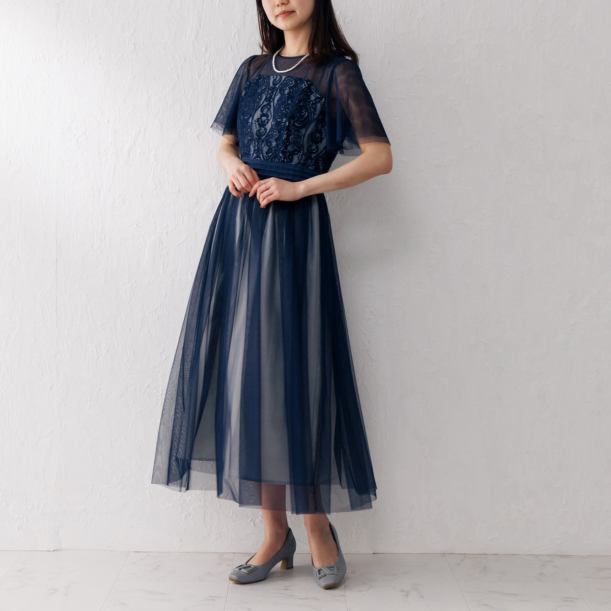 【SALE】オリジナルバックルヒールパンプス/641117