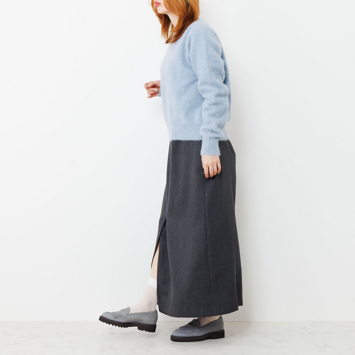 【SALE】トラックソールコインローファー/641304