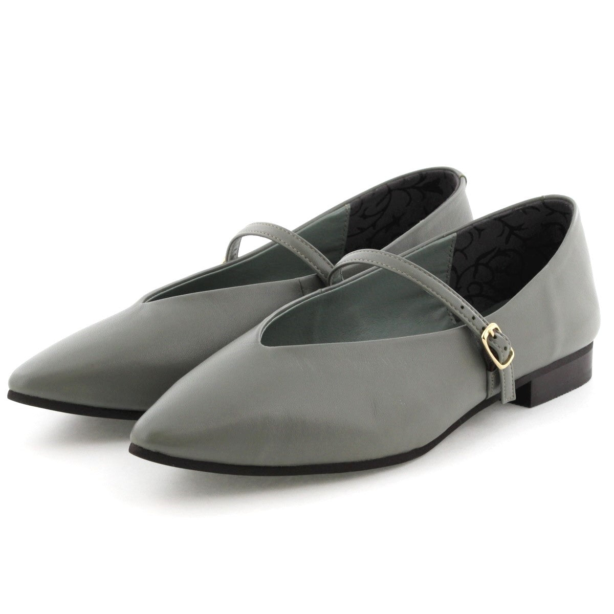 26SS新色追加】メリージェーンフラットパンプス/641307