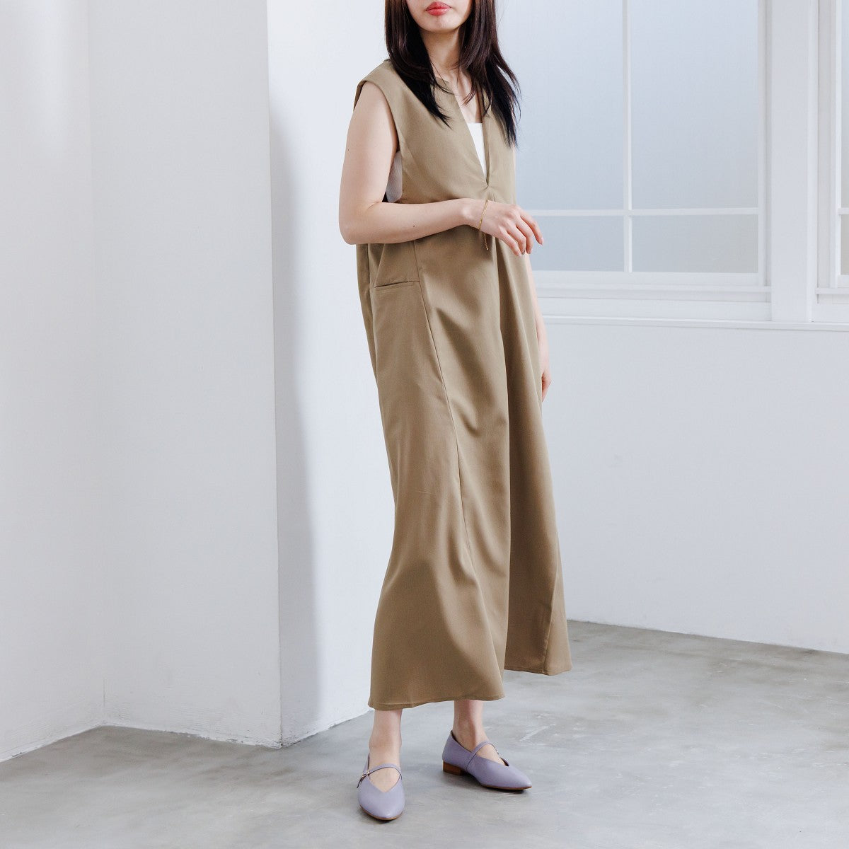 【26SS新色追加】メリージェーンフラットパンプス/641307