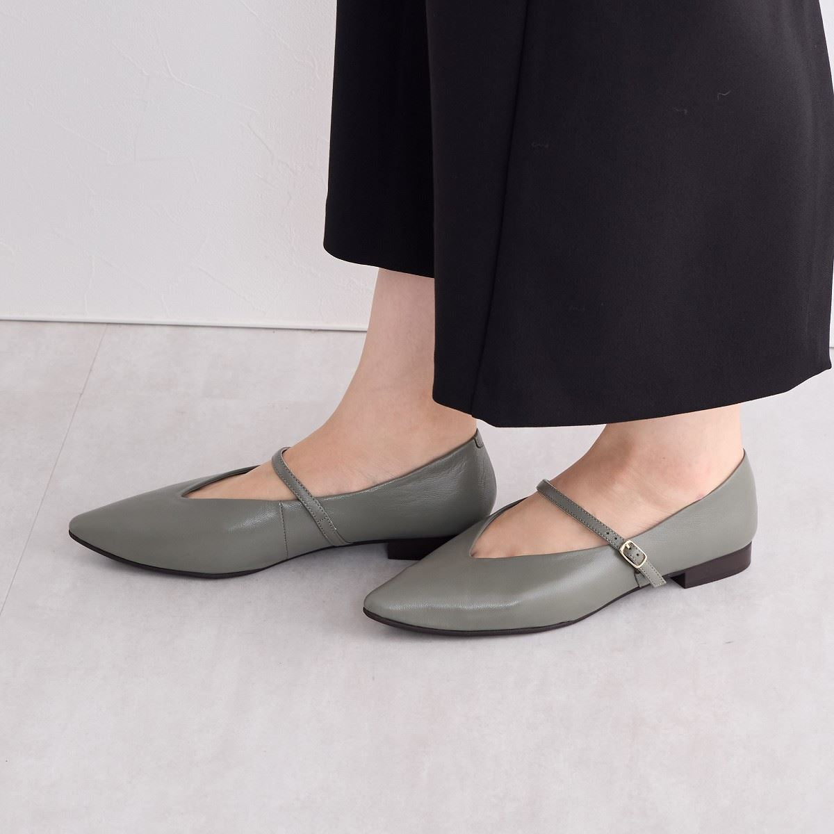 SALE】メリージェーンフラットパンプス/741307