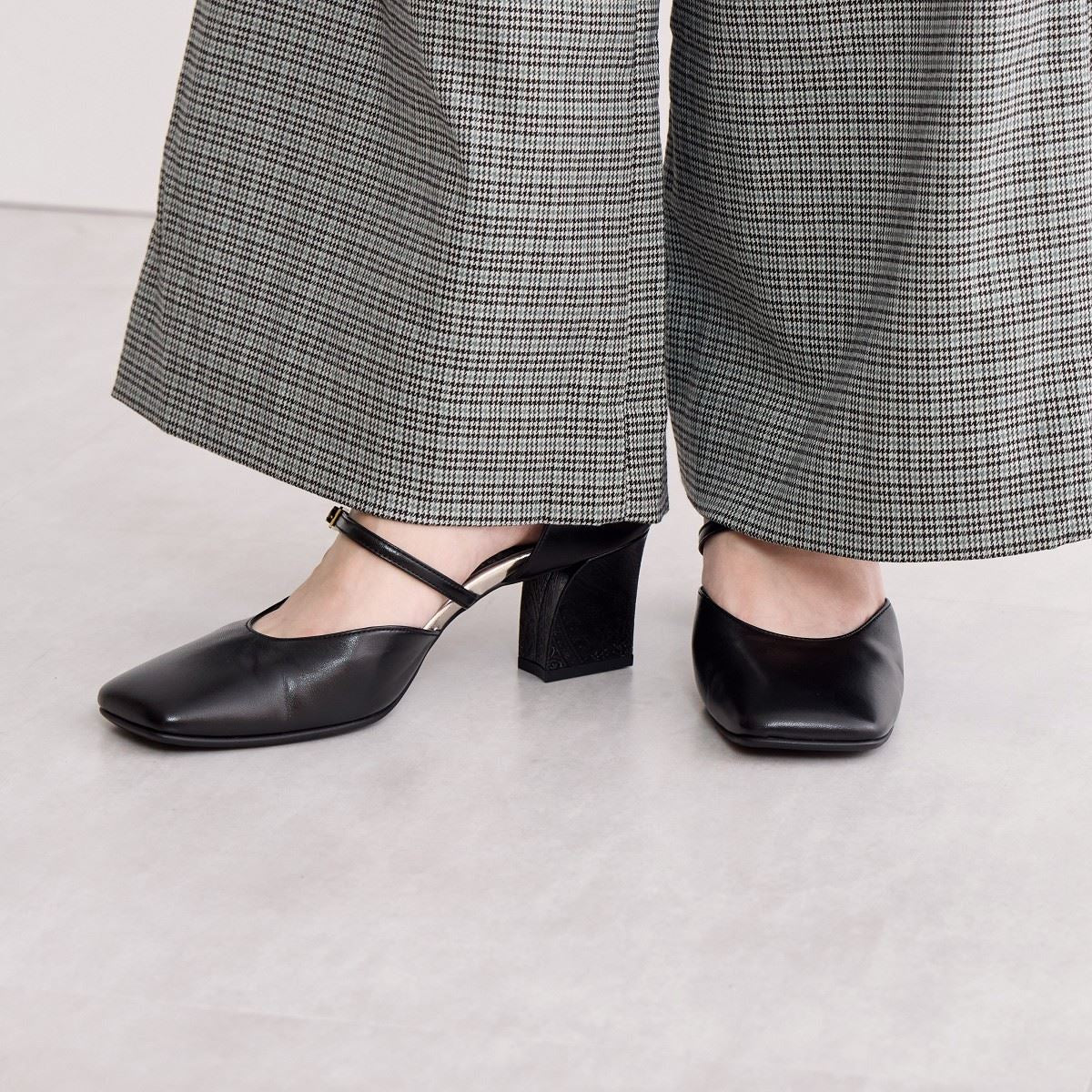 【SALE】ダブルベルトセパレートパンプス/641325