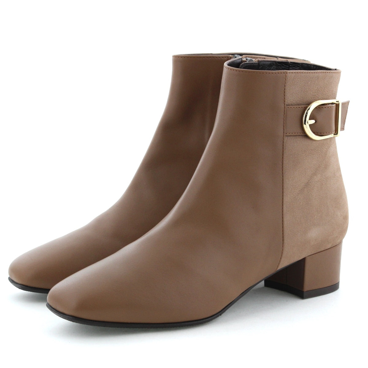 SALE】サイドバックルショートブーツ/641407