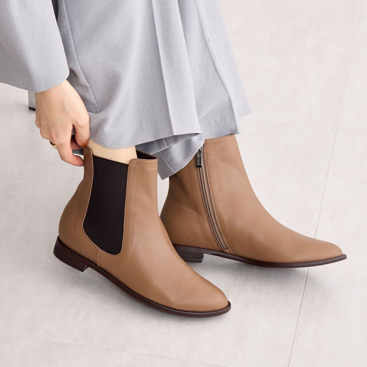 SALE】サイドゴアブーツ/641411