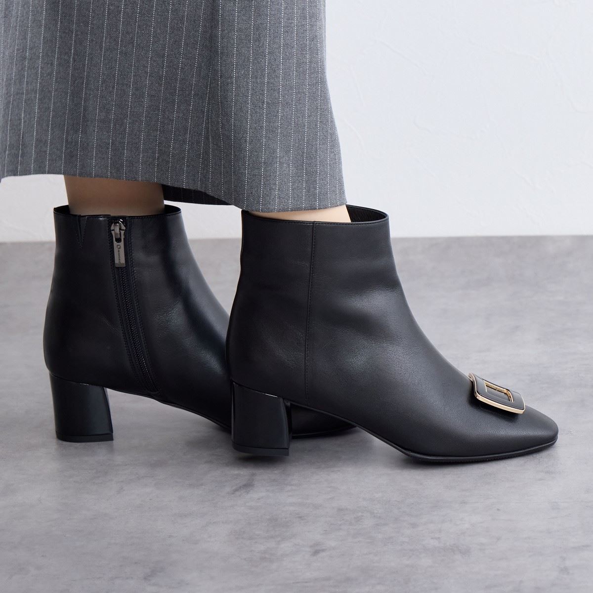 【SALE】スクエアバックルブーツ/641413